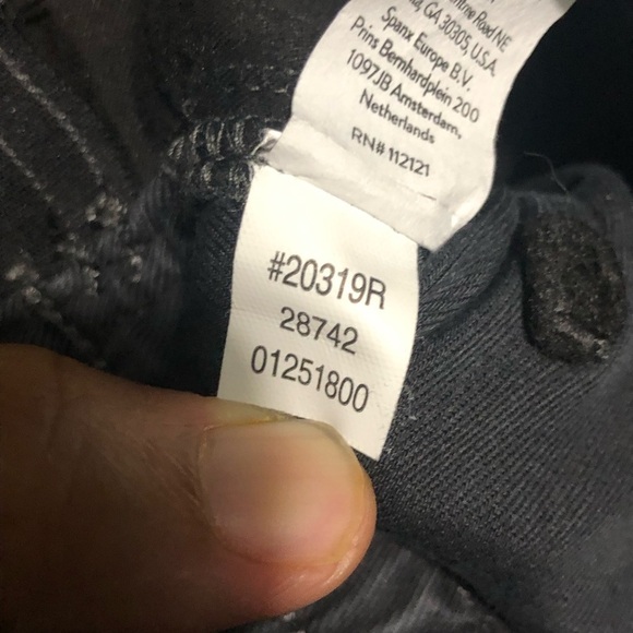 Spanx Joggers Women's Medium Stretch Twill Cargo in Parchment Pull On Active - Picture 6 of 8